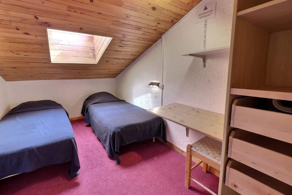 Résidence Saulire - JOLI 3 PIÈCES MEZZANINE AVEC CHEMINÉE - ACCES INTERNET GRATUIT MAE-7573 Apartment in Les Allues