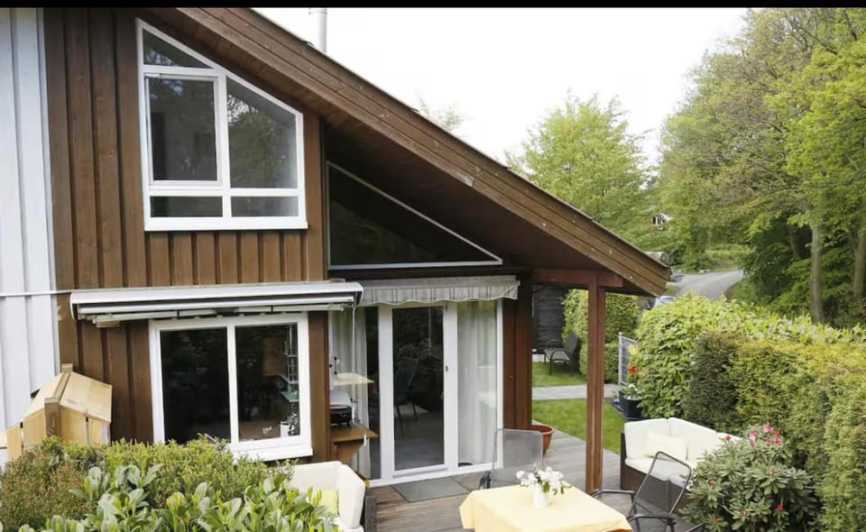 Property building, Garden view