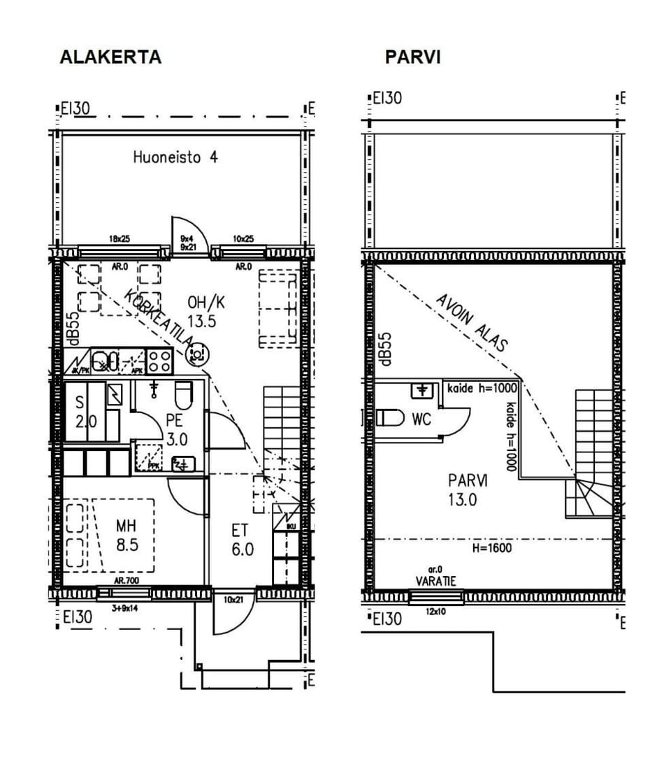 Vanhamylly AS 4 Apartment in Lapland