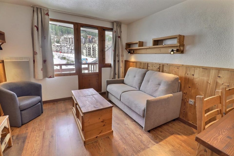 Résidence Grand Bois B - CONFORTABLE 2 PIECES, SKIS AUX PIEDS ET PROCHE DES COMMERCES MAE-3274 Apartment in Les Allues
