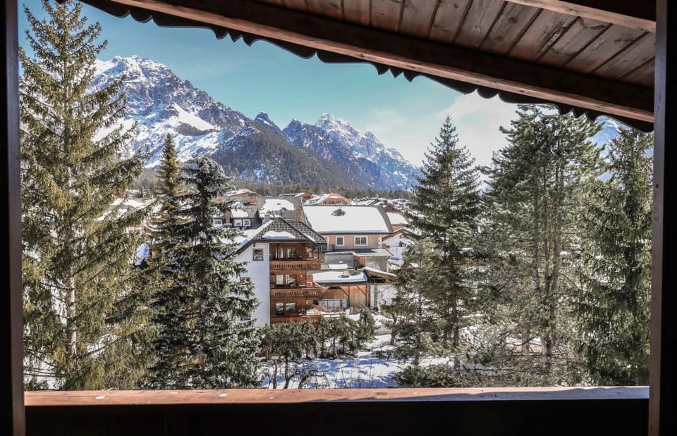 Natural landscape, Winter, Mountain view