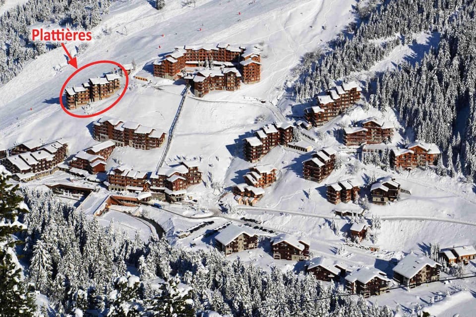 Résidence Plattieres - VUE D'EXCEPTION SUR MONT VALLON, PLEIN SUD, SKIS AUX PIEDS MAE-6723 Apartment in Les Allues