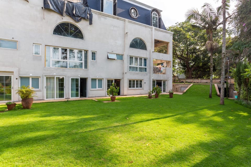 Property building, Garden view