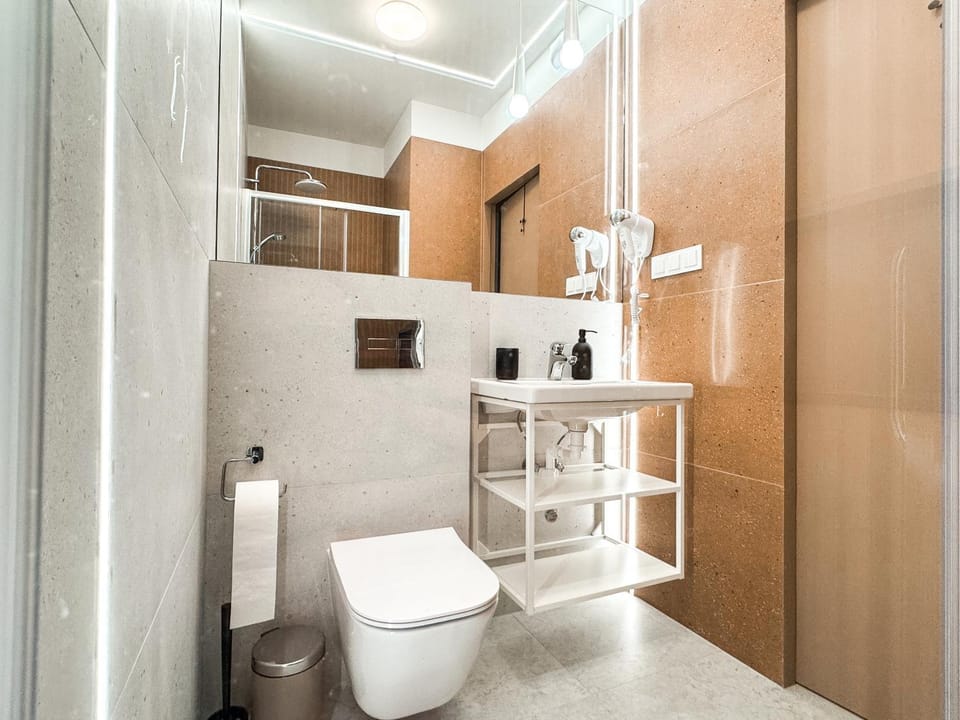 Shower, Toilet, Bathroom, towels