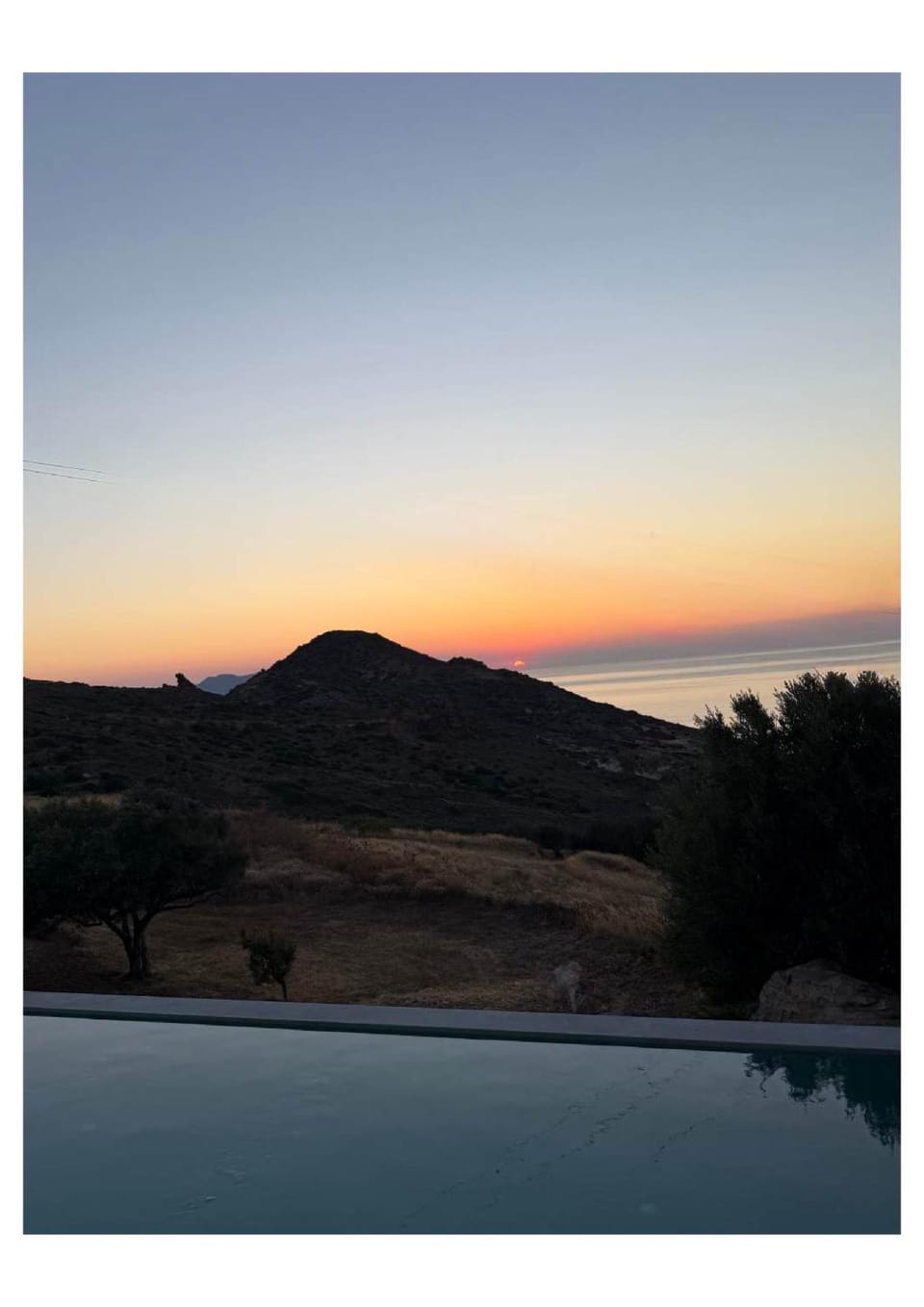Natural landscape, Sea view, Sunset