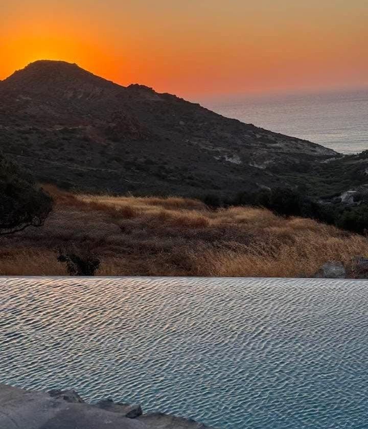 Mountain view, Sea view, Sunset