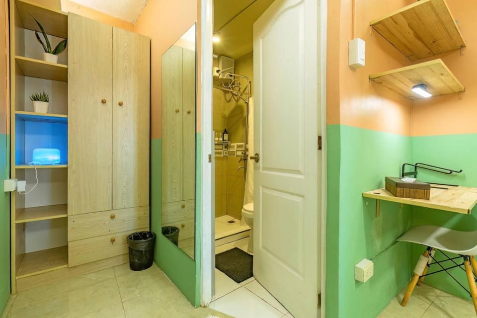 Shower, Bathroom, hair dresser, wardrobe