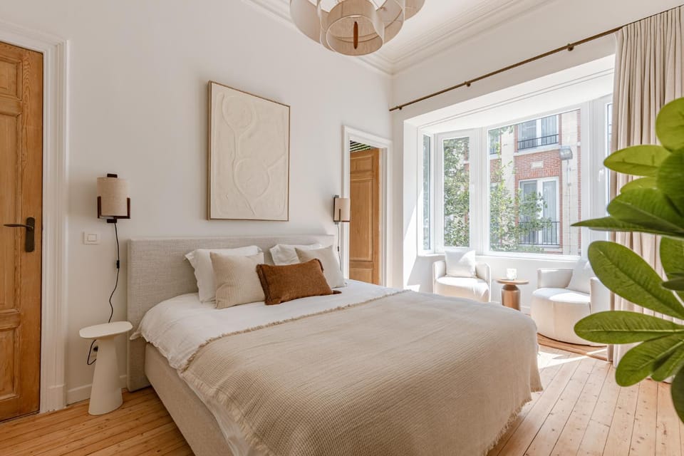 Bed, Photo of the whole room, Bedroom, wardrobe