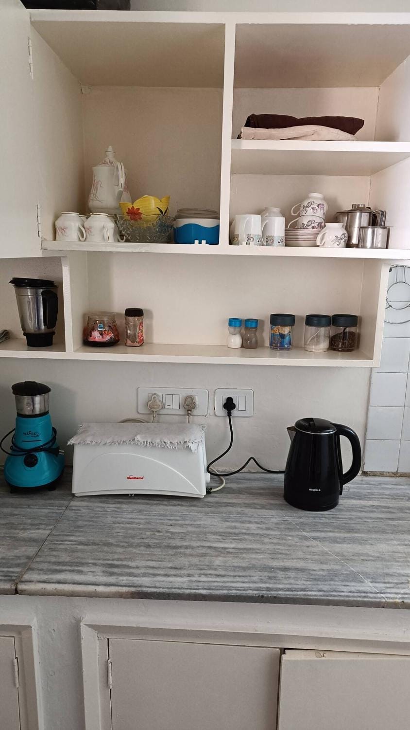 Coffee/tea facilities, Kitchen or kitchenette, toaster