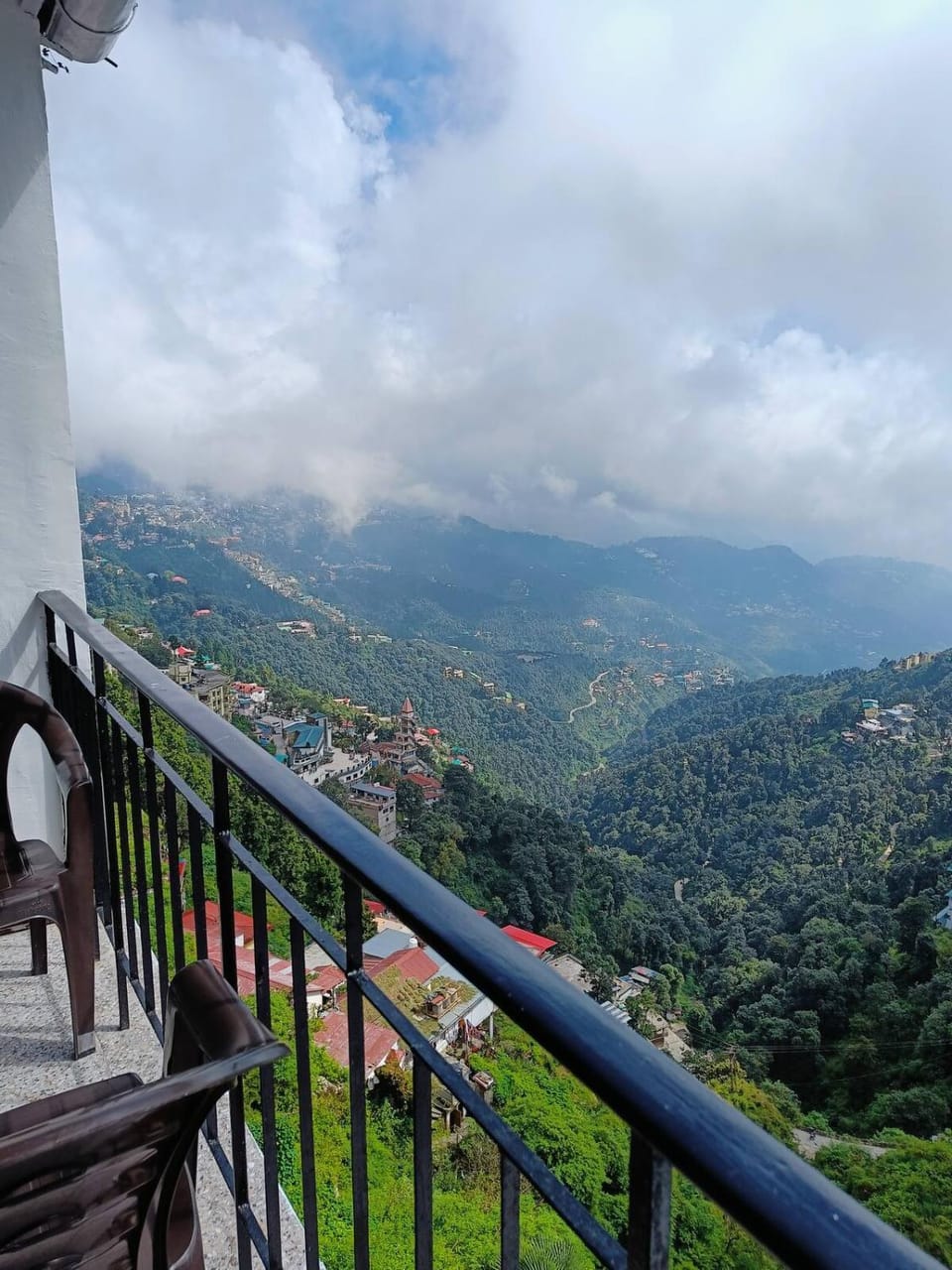 View (from property/room), Balcony/Terrace, Mountain view
