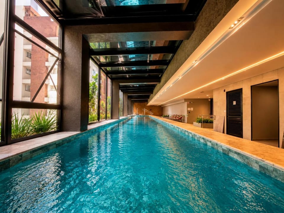 Studio 703 Premium no Centro de Chapecó com Sacada, Piscina, Academia e Vaga Garagem - Prédio Alto Padrão Apartment in Chapecó