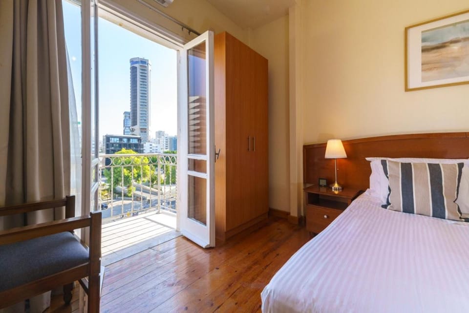 Bed, View (from property/room), Balcony/Terrace, Photo of the whole room, Bedroom, wardrobe