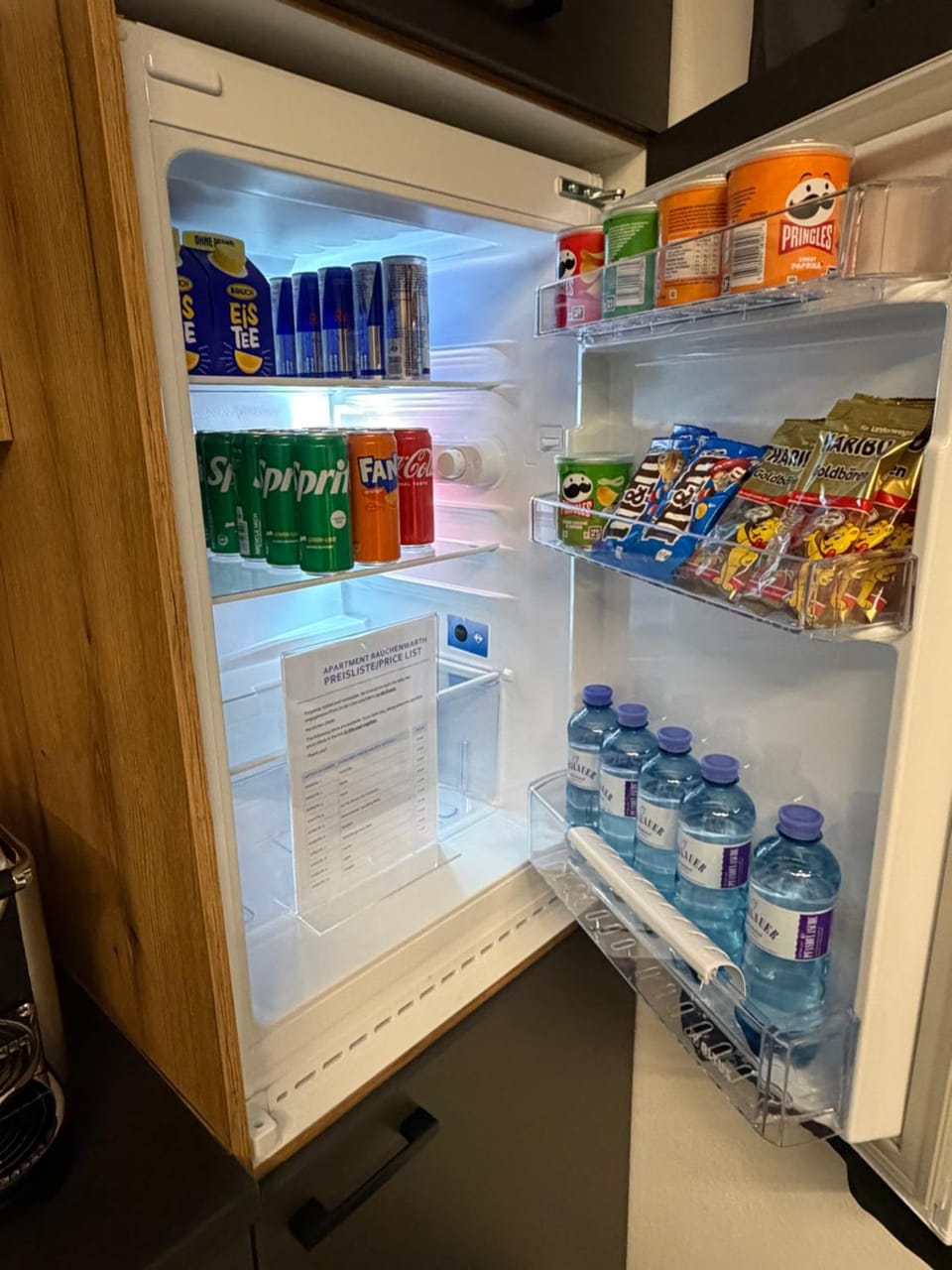 Kitchen or kitchenette, Food and drinks