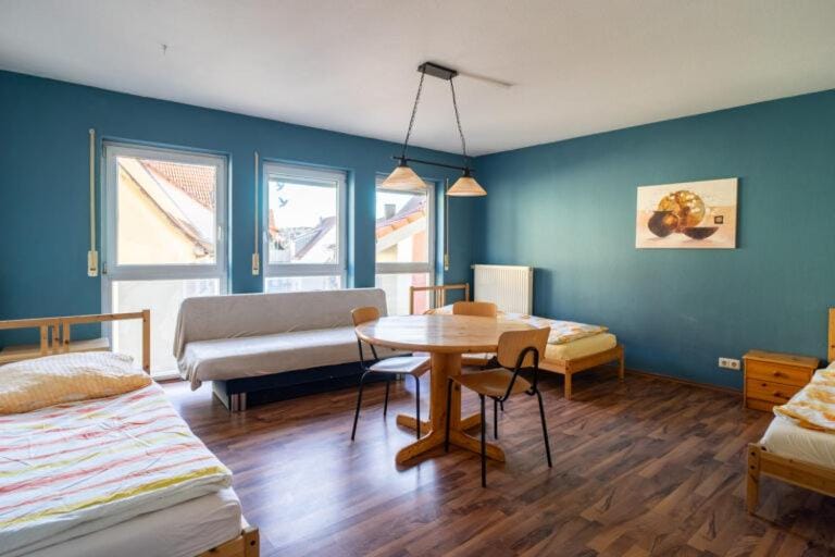 Communal lounge/ TV room, Living room, Bedroom