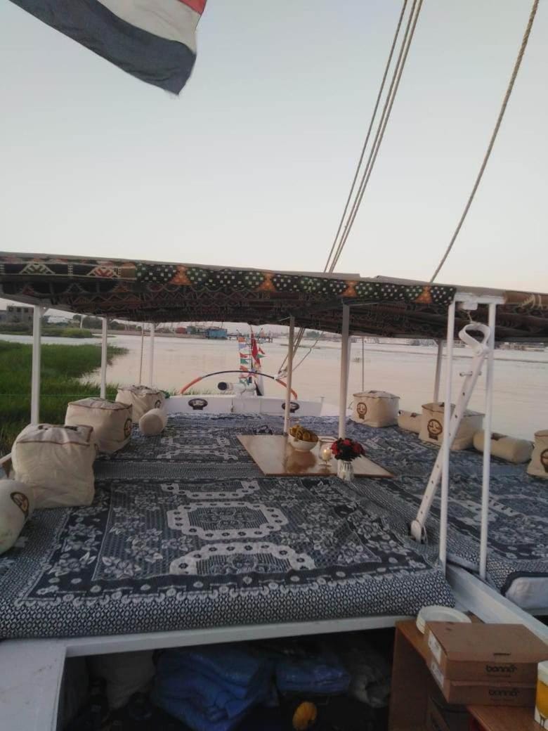 Mary sailboat adventure Docked boat in Luxor