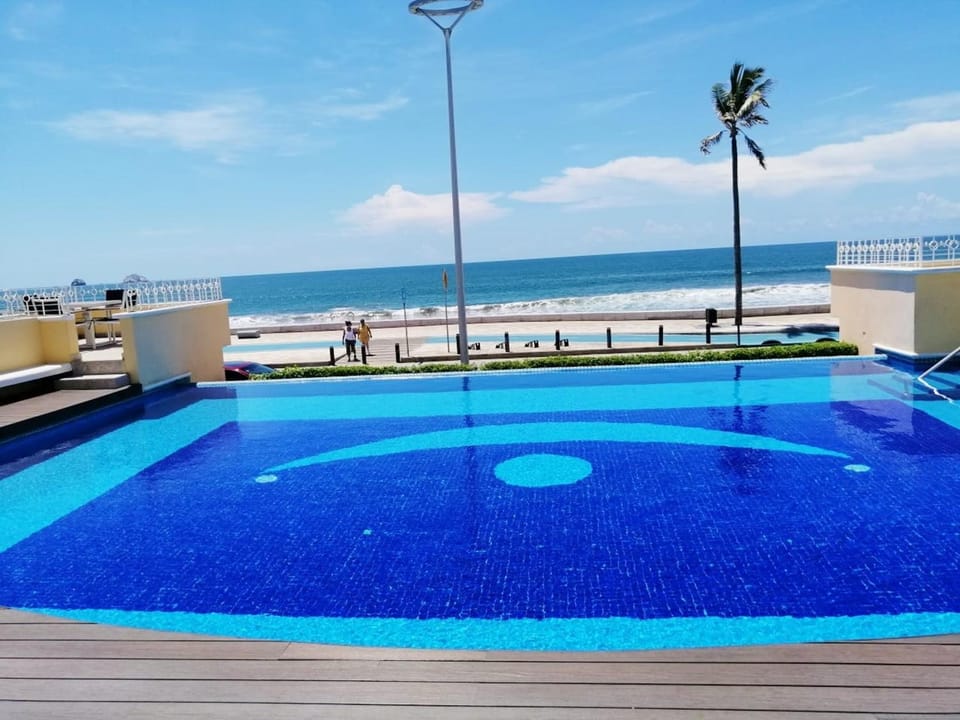 Natural landscape, Beach, Pool view, Swimming pool