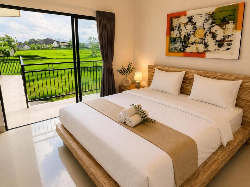 Bed, View (from property/room), Photo of the whole room, Bedroom