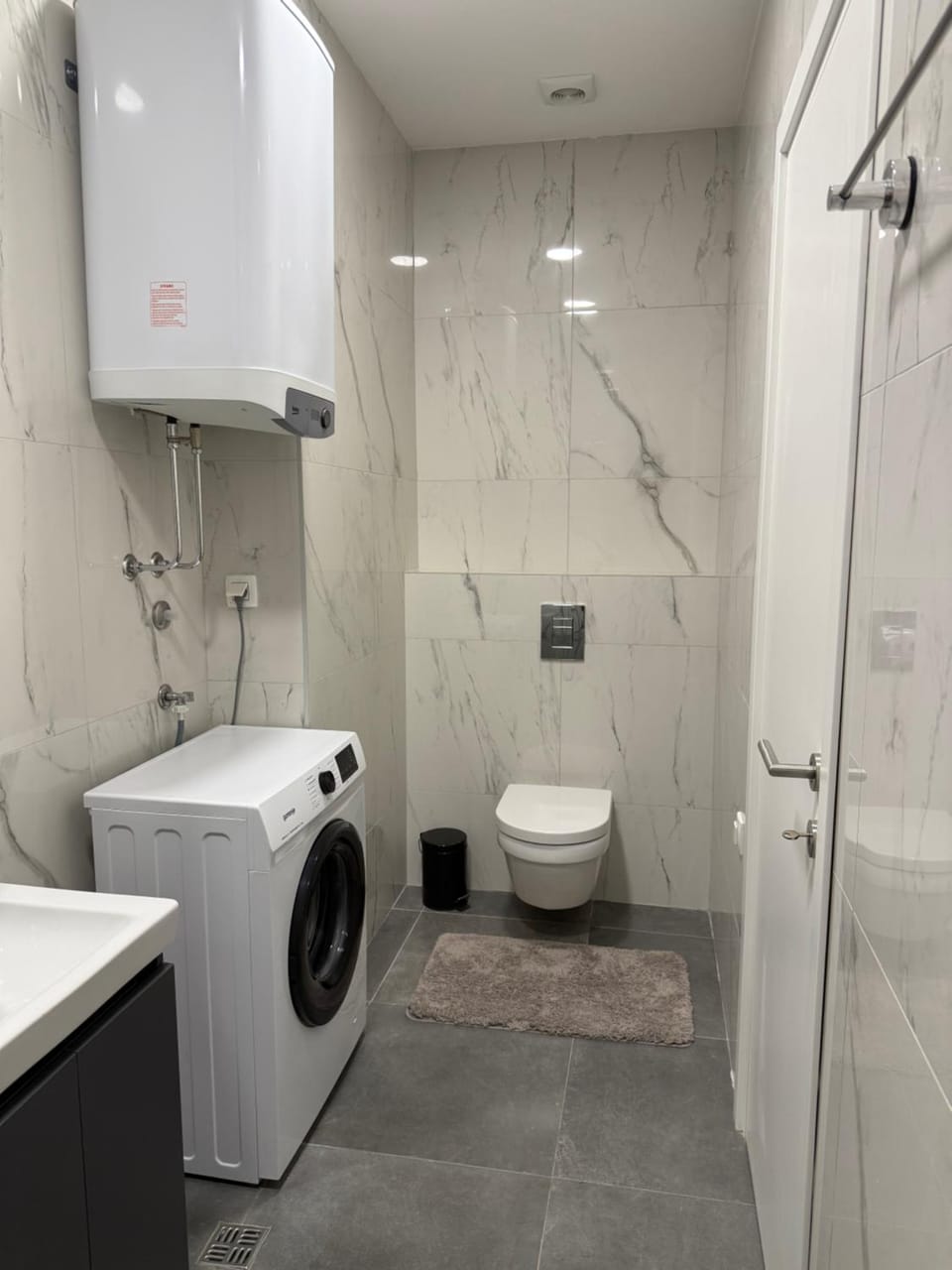 Shower, Toilet, Bathroom, washing machine