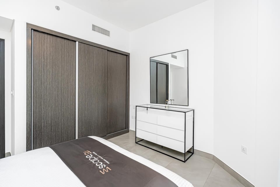 Bed, Bedroom, wardrobe, air conditioner