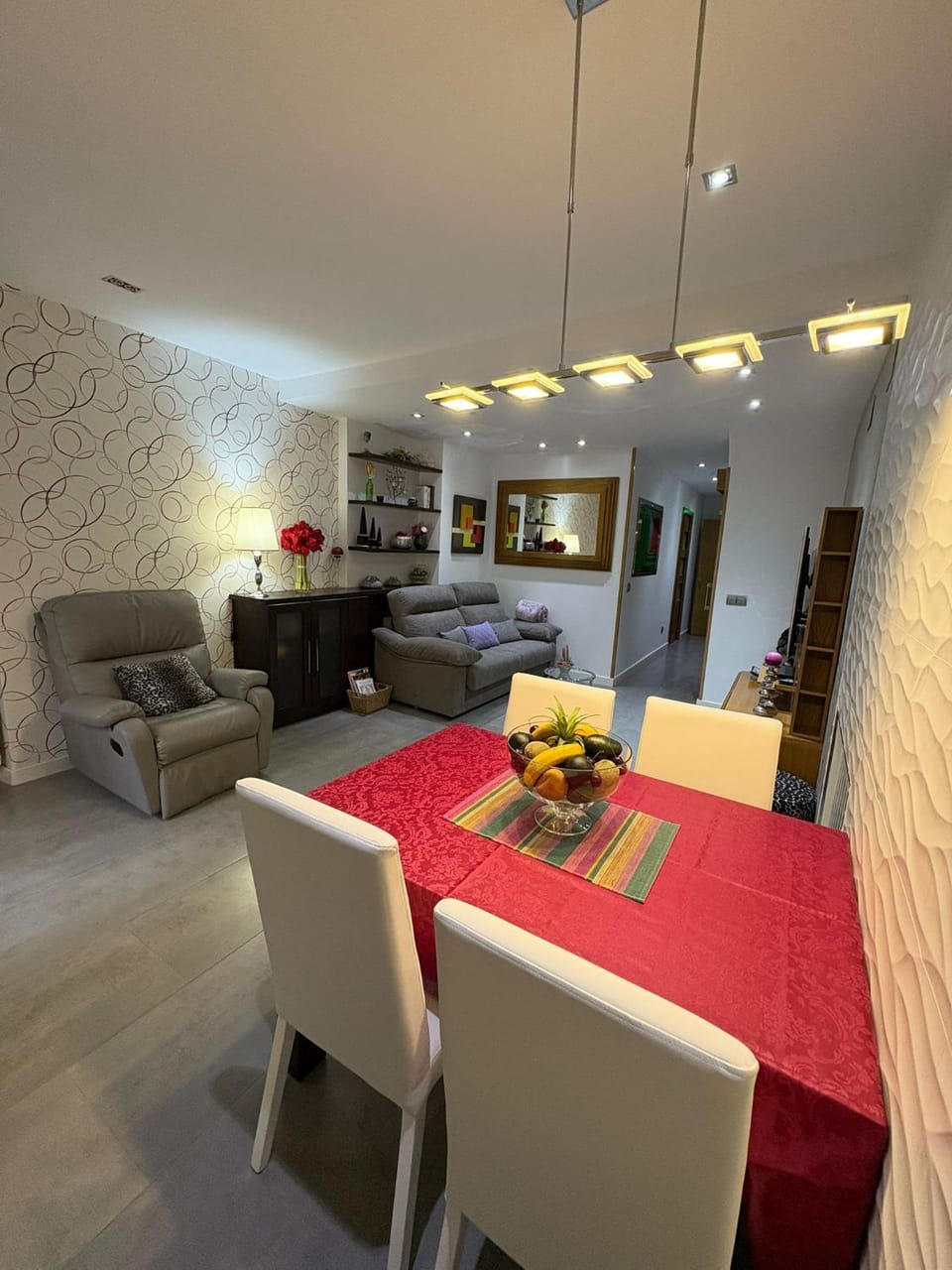 Living room, Dining area
