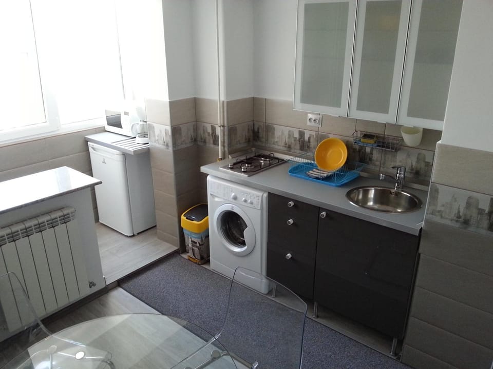 Coffee/tea facilities, Kitchen or kitchenette, minibar, washing machine