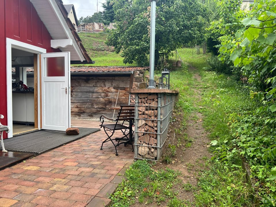 Property building, Garden, Garden view