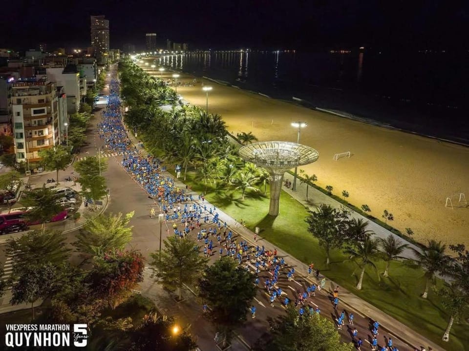Nearby landmark, Night, Bird's eye view, City view, Sea view