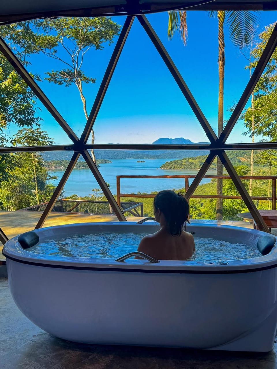 Natural landscape, Hot Tub, Sea view