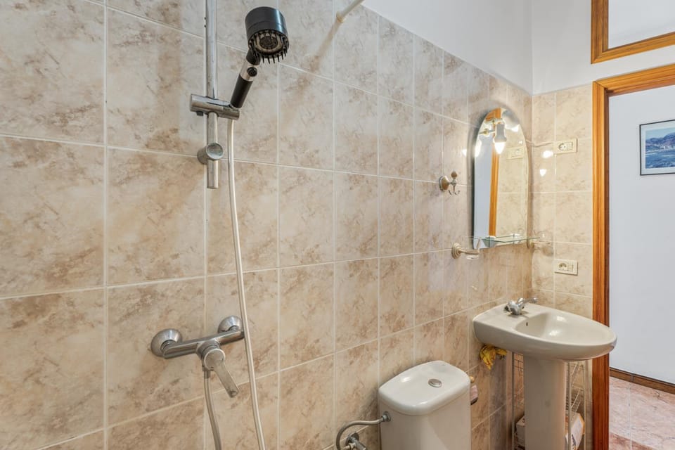 Bathroom, Living room