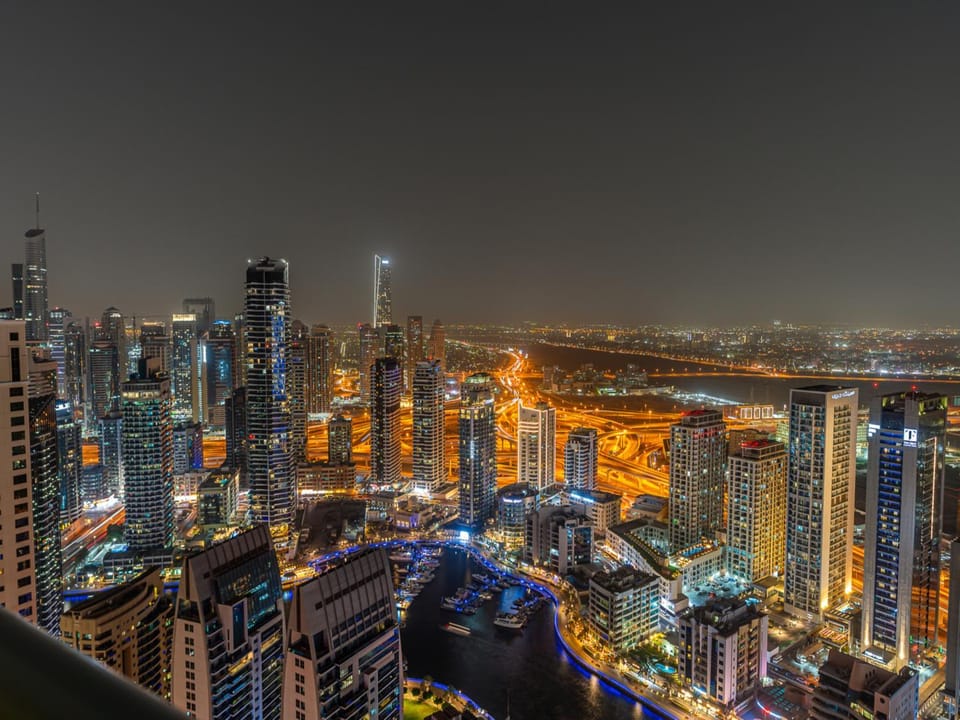 Night, City view