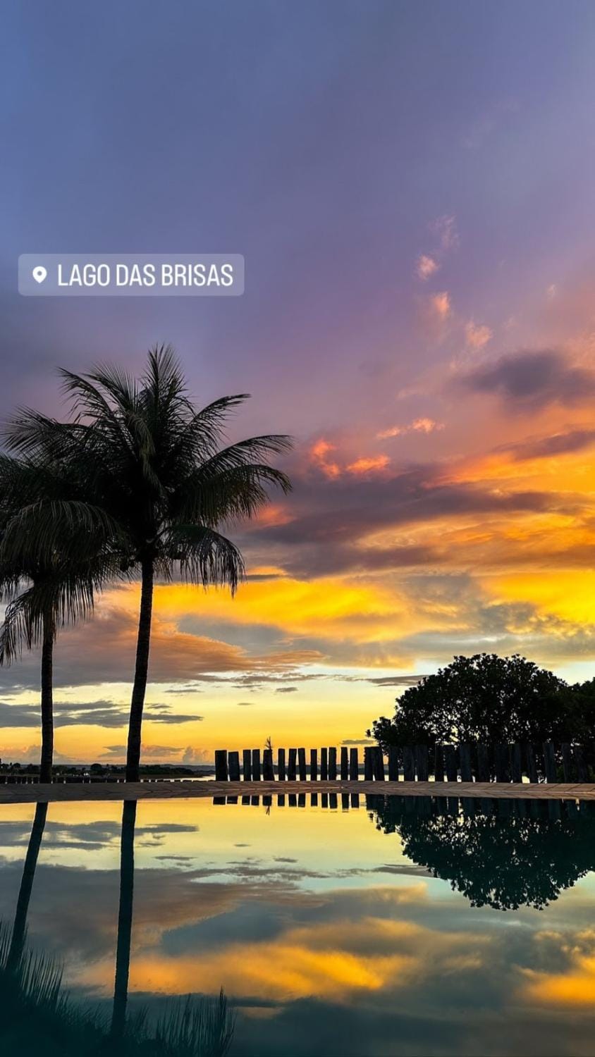 Pool view, Swimming pool, Sunset