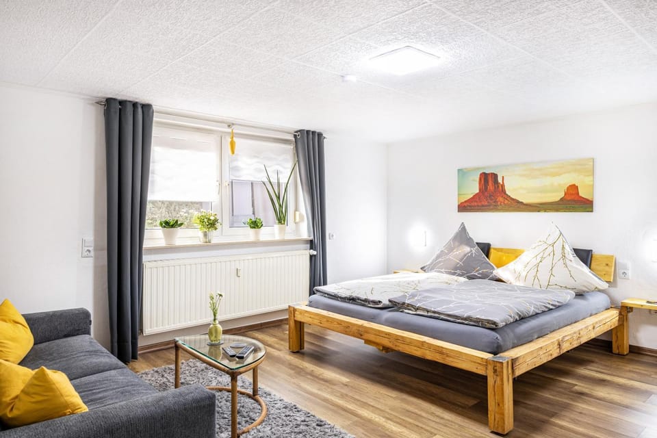 Living room, Bedroom