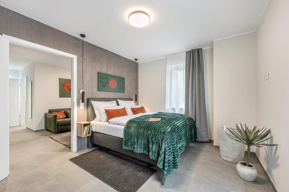 Living room, Bedroom