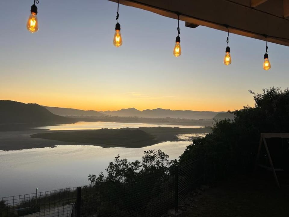 Lake view, Mountain view, Sunset