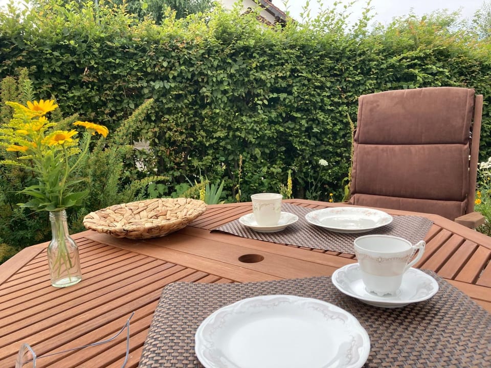 Garden, Seating area, Garden view