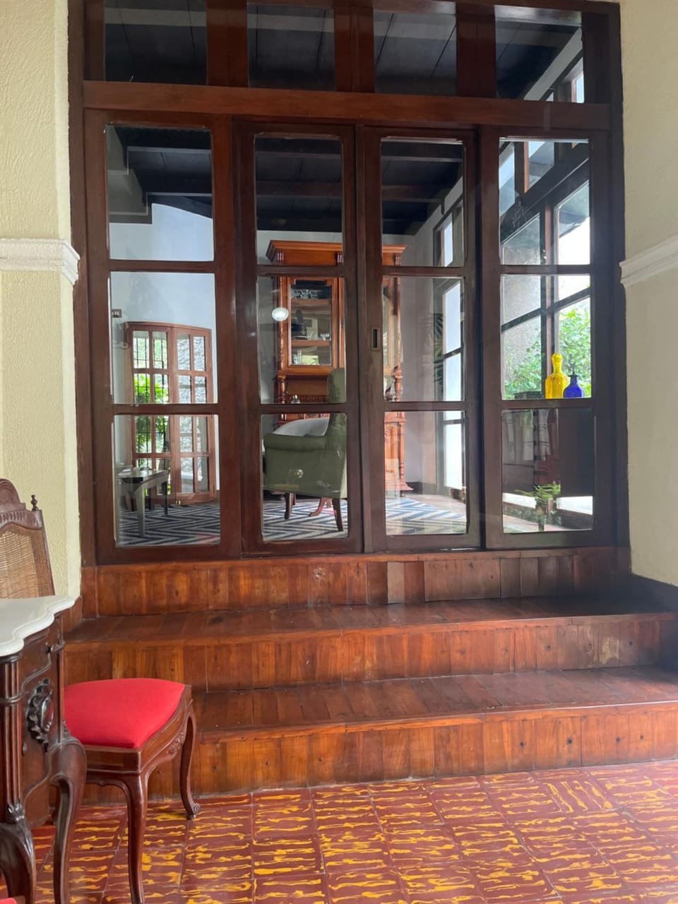 Living room, air conditioner