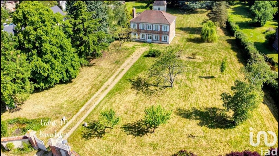 Property building, Spring, Day, Bird's eye view, Garden view