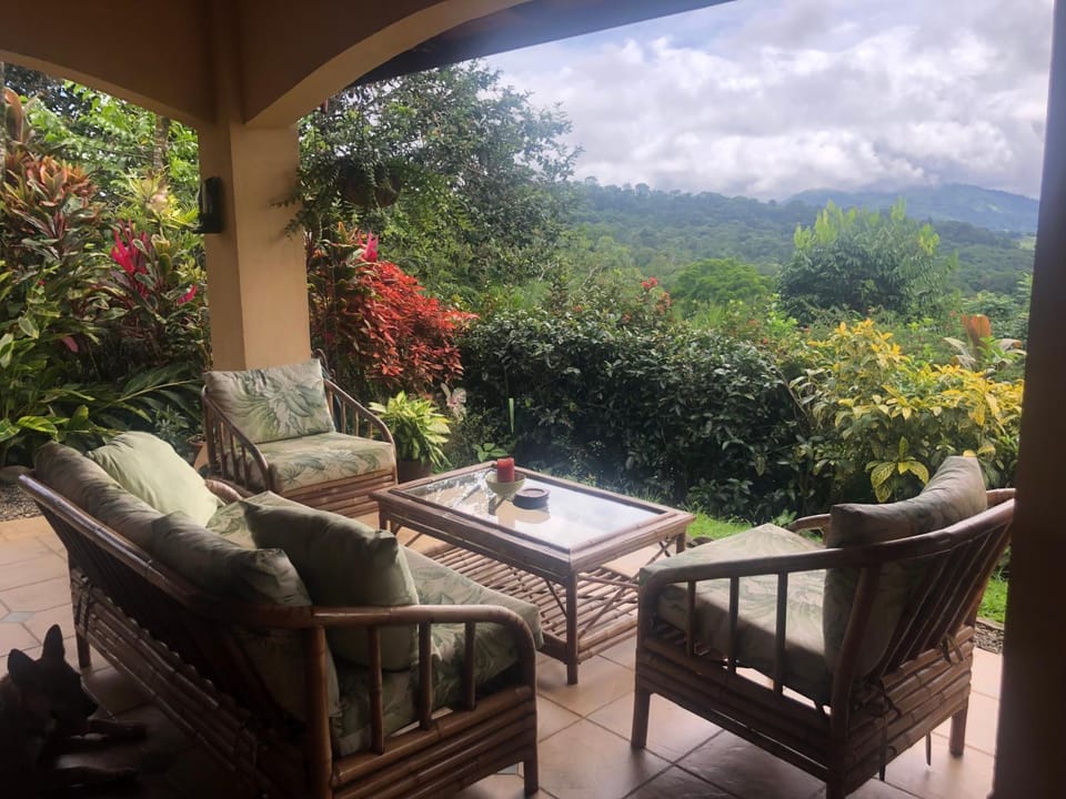 Patio, Garden, Balcony/Terrace, Seating area, Mountain view