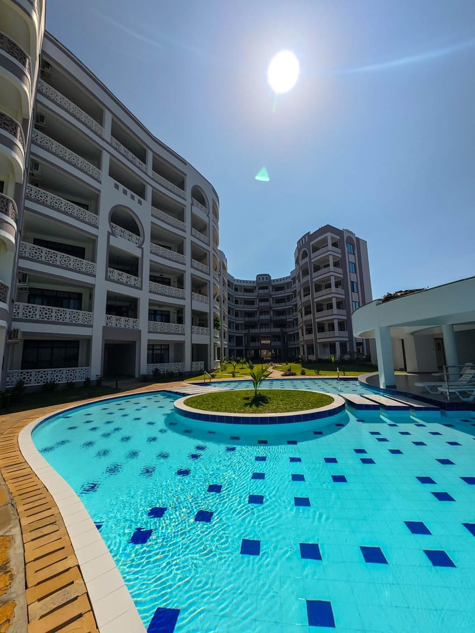 Property building, Pool view, Swimming pool