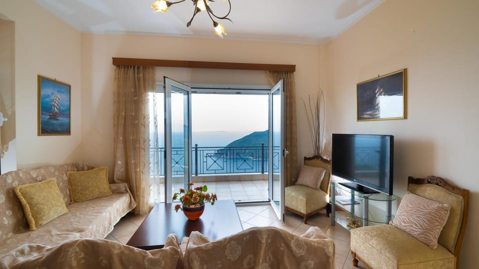 Seating area, Sea view