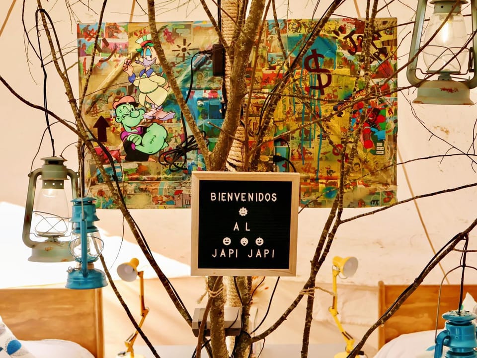 Japi Japi Glamping Premium Apartment in Hidalgo, Mexico