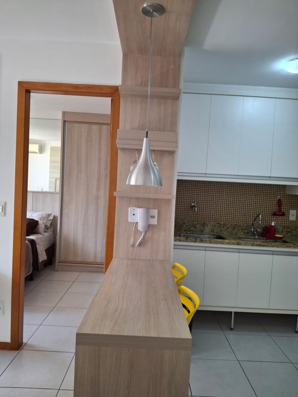 Kitchen or kitchenette, Bedroom