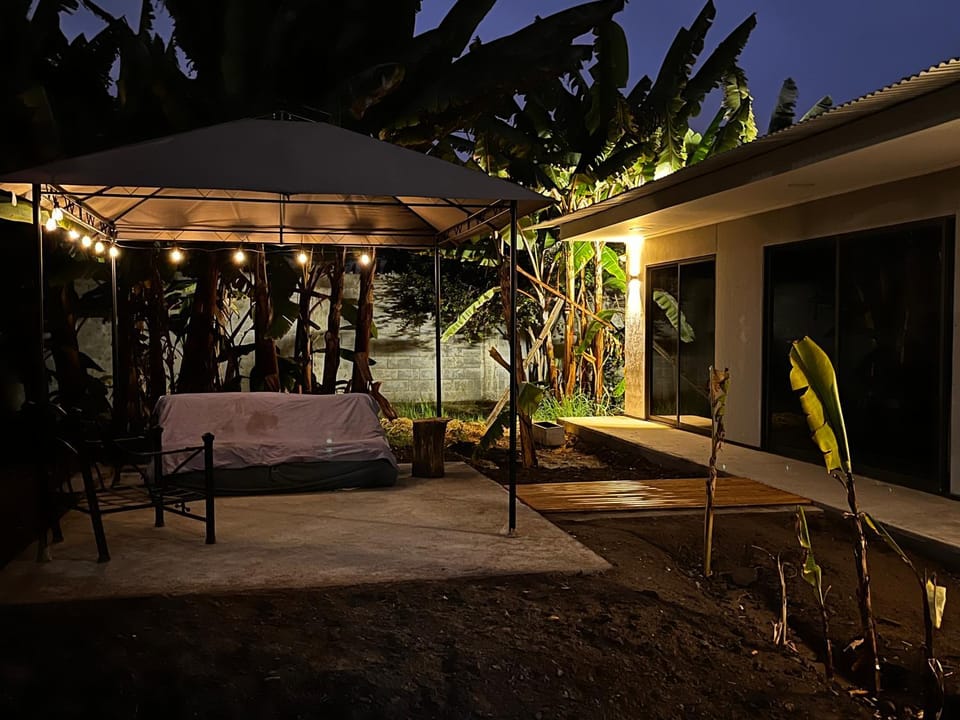 Night, Balcony/Terrace, Garden view