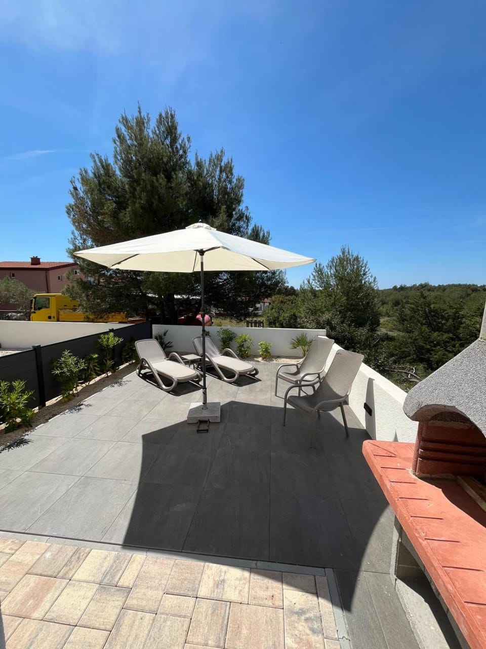Patio, Natural landscape, Garden, View (from property/room), Balcony/Terrace, Garden view, sunbed