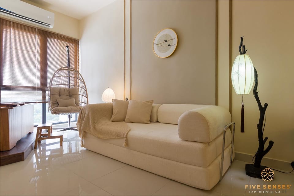 Living room, air conditioner