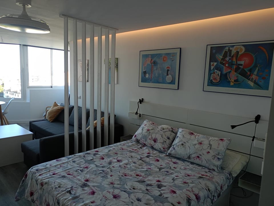Estudio vista al mar en urbanización con salida a la playa Apartment in Sitio de Calahonda