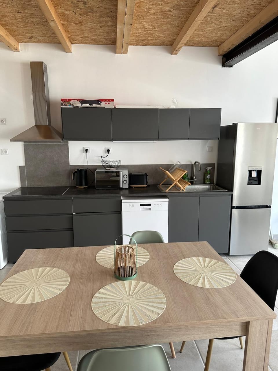 Kitchen or kitchenette, Dining area