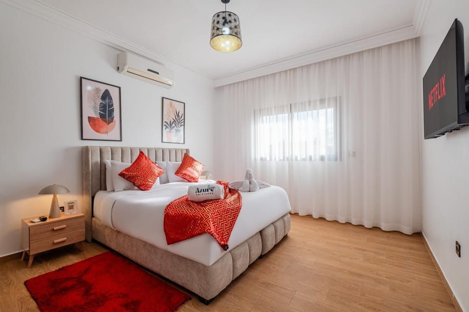 Bed, TV and multimedia, Photo of the whole room, Bedroom, air conditioner
