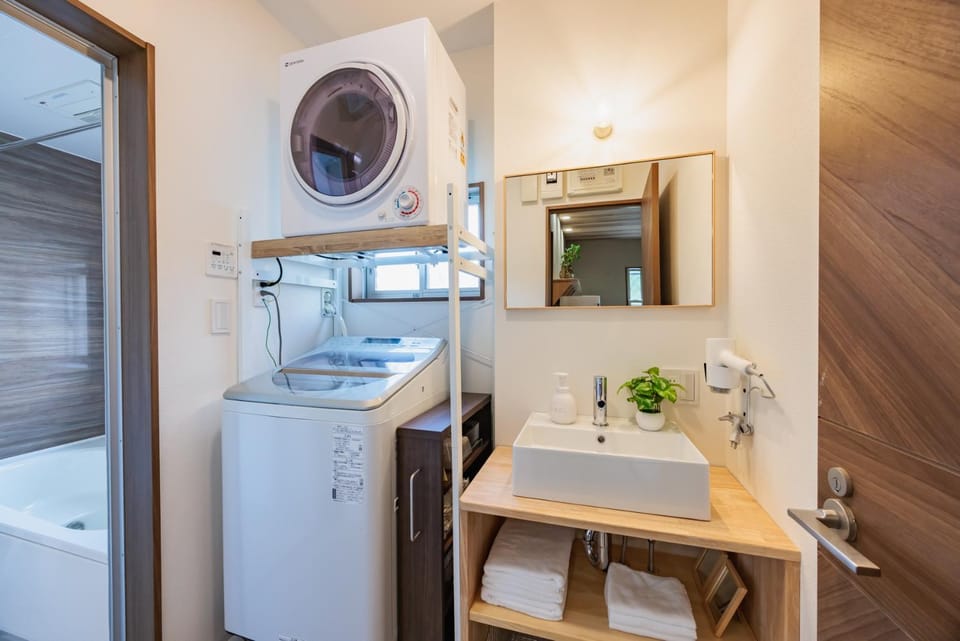 towels, washing machine