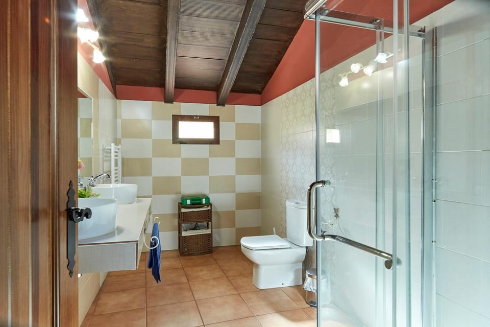 Bathroom, Living room